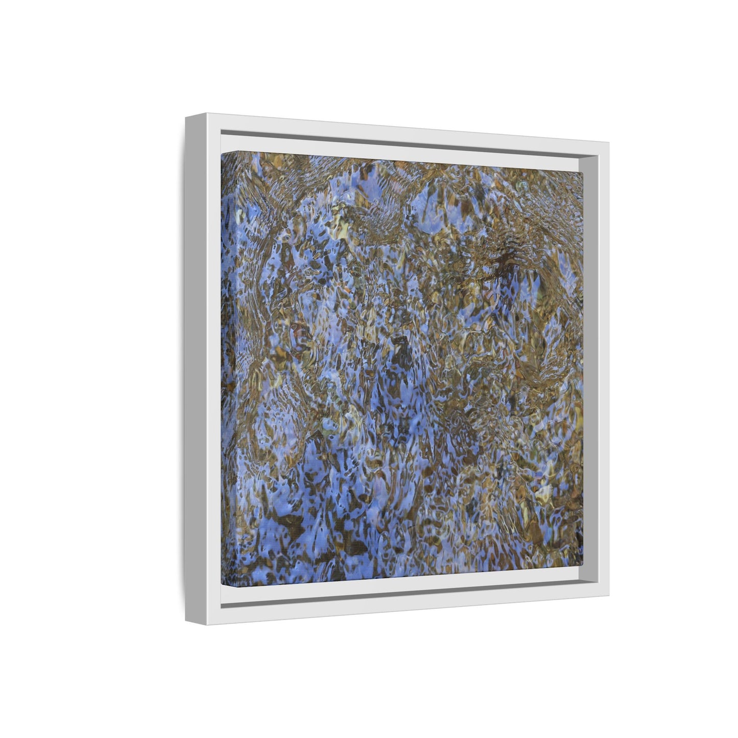 Aquatic Reflections - Unique Stretched Canvas Wall Art - Art By Earth