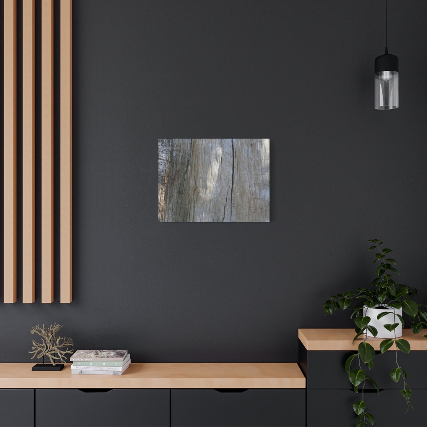 Time's Carved Patterns - Unique Frameless Canvas Wall Art