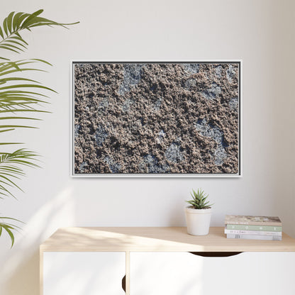 Textured Ground - Unique Stretched Canvas Wall Art