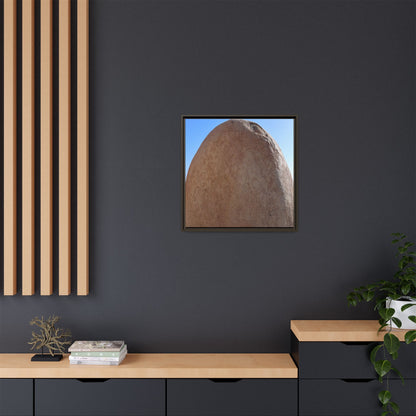 Stone Sphere - Unique Stretched Canvas Wall Art - Art By Earth