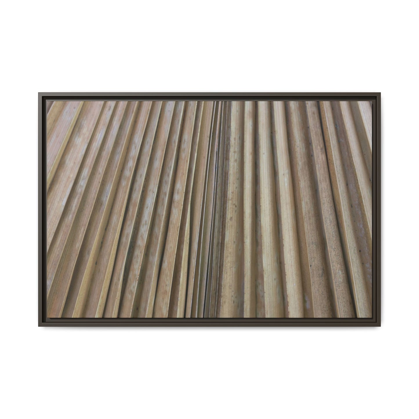 Wooden Whispers - Unique Stretched Canvas Wall Art - Art By Earth