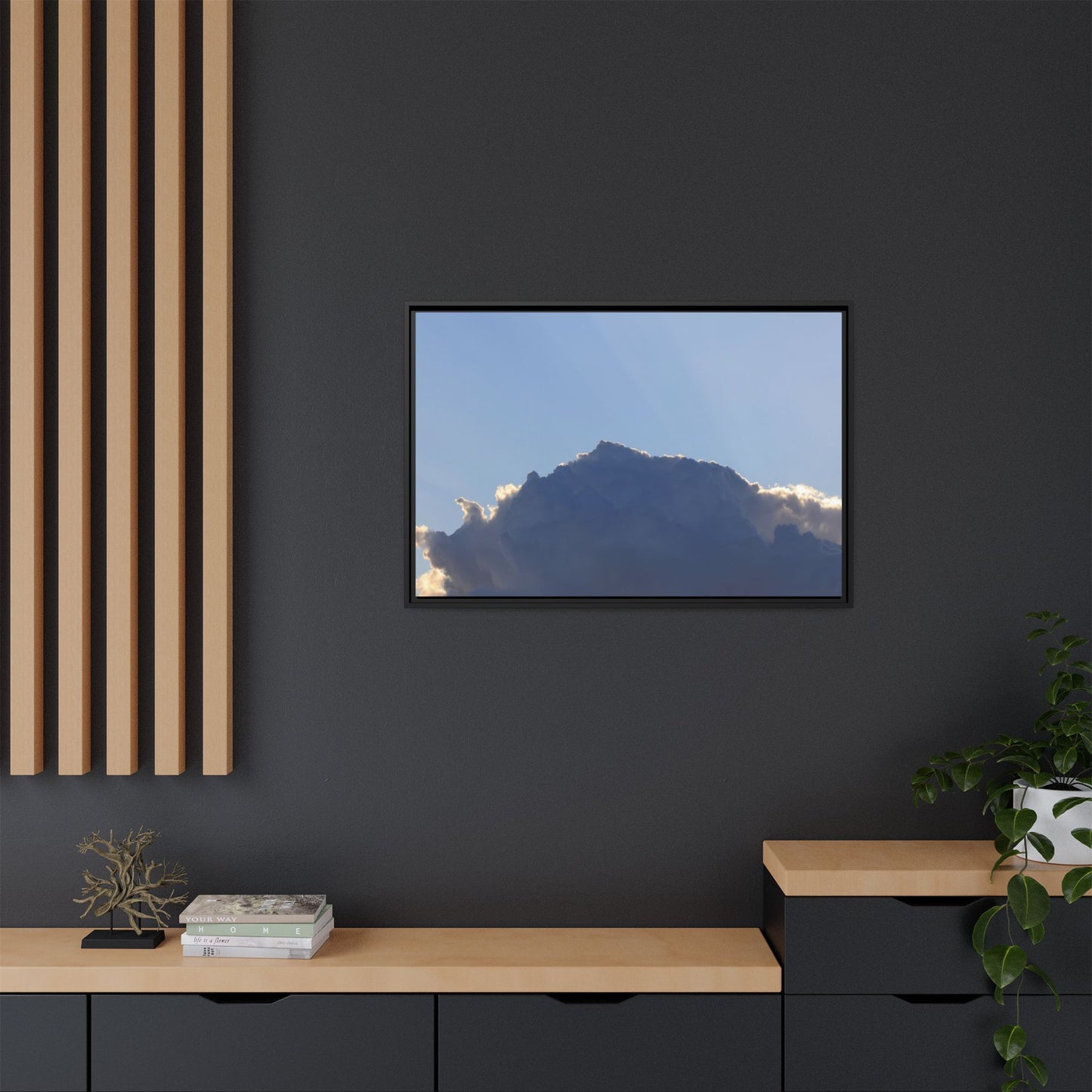 Cumulus Majesty - Unique Stretched Canvas Wall Art