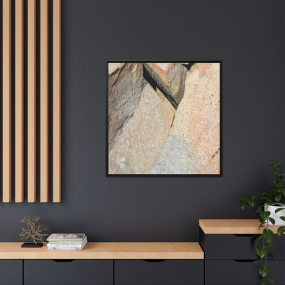 Rock Fragment - Unique Stretched Canvas Wall Art - Art By Earth