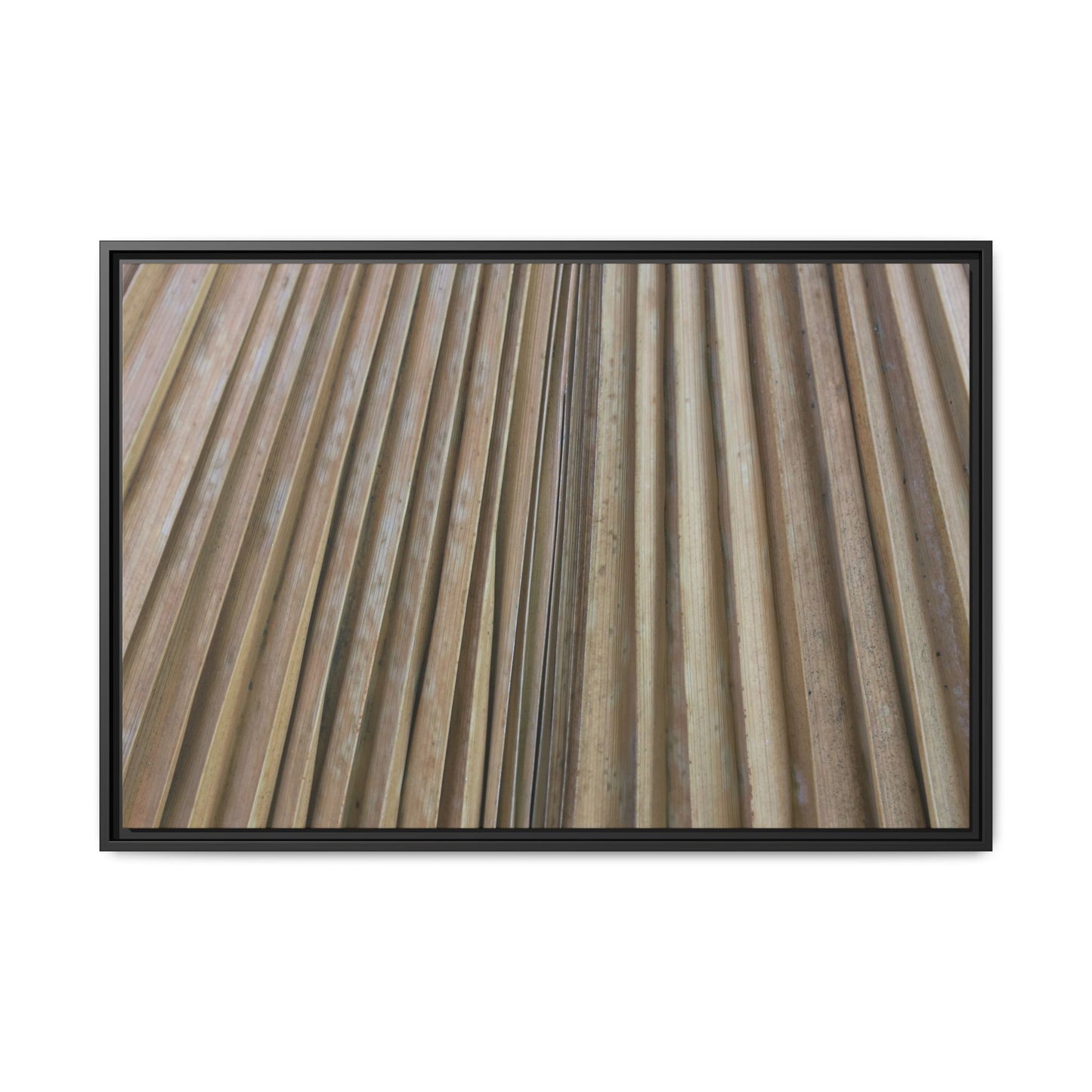 Wooden Whispers - Unique Stretched Canvas Wall Art - Art By Earth