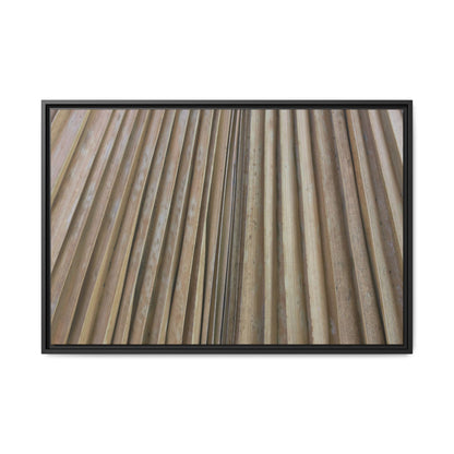 Wooden Whispers - Unique Stretched Canvas Wall Art - Art By Earth