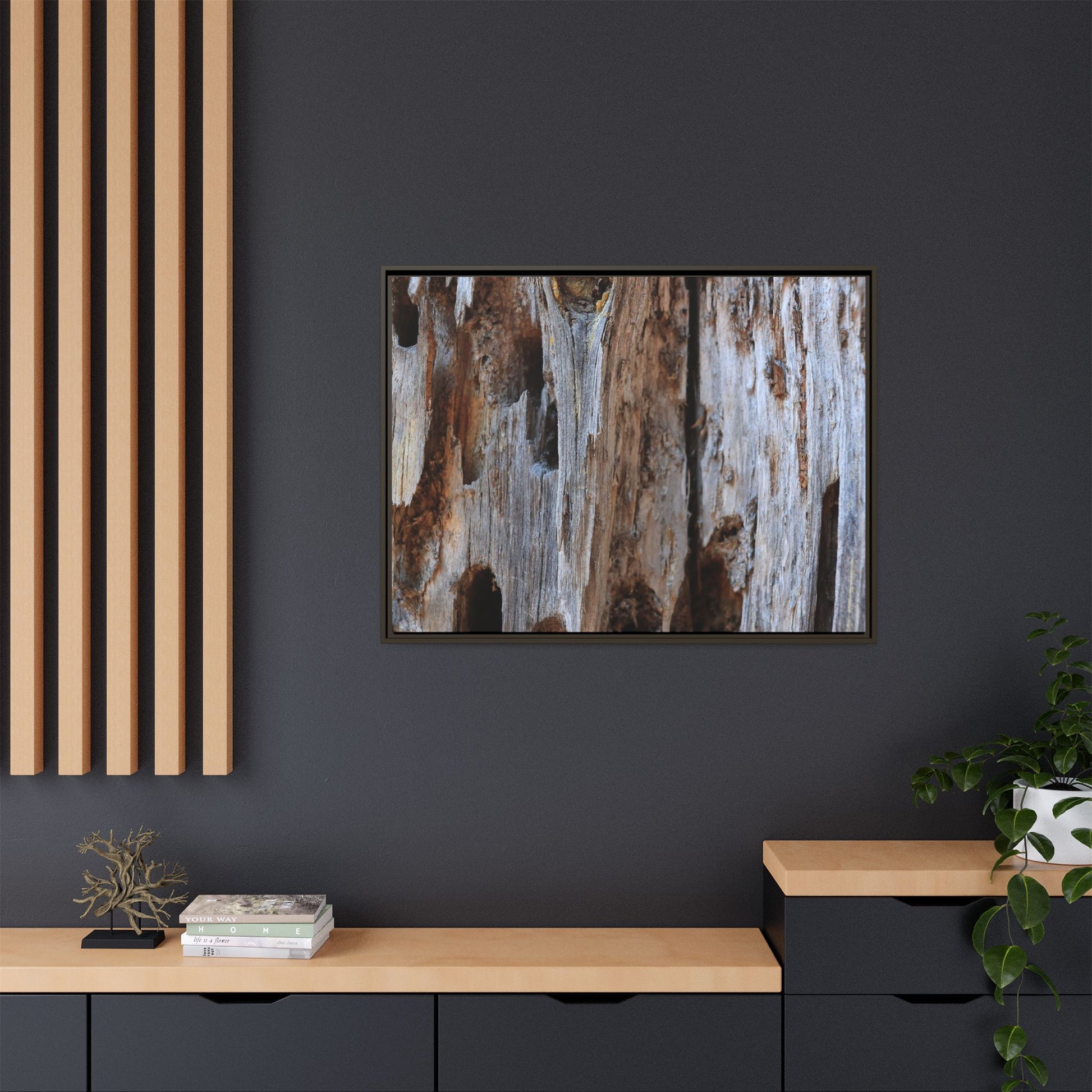 Decaying Splendor - Unique Stretched Canvas Wall Art - Art By Earth