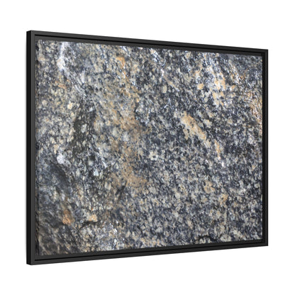 Crystalline Echoes - Unique Stretched Canvas Wall Art - Art By Earth