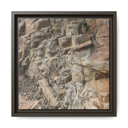 Stone's Silent Story - Unique Stretched Canvas Wall Art - Art By Earth