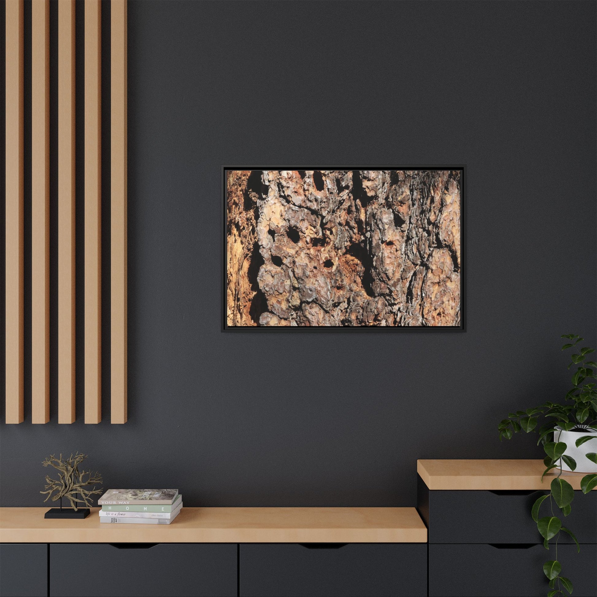 Rugged Rhythms - Unique Stretched Canvas Wall Art - Art By Earth