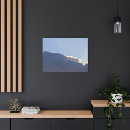 Cloud Mountain - Unique Frameless Canvas Wall Art