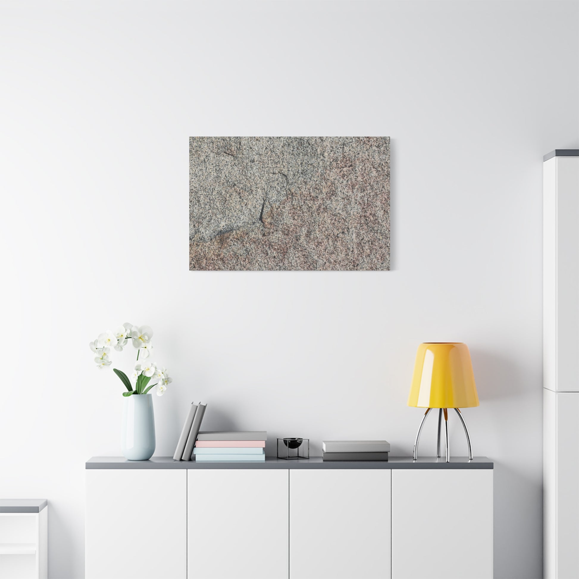 Tectonic Murmur - Unique Frameless Canvas Wall Art - Art By Earth