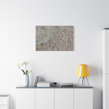 Tectonic Murmur - Unique Frameless Canvas Wall Art - Art By Earth