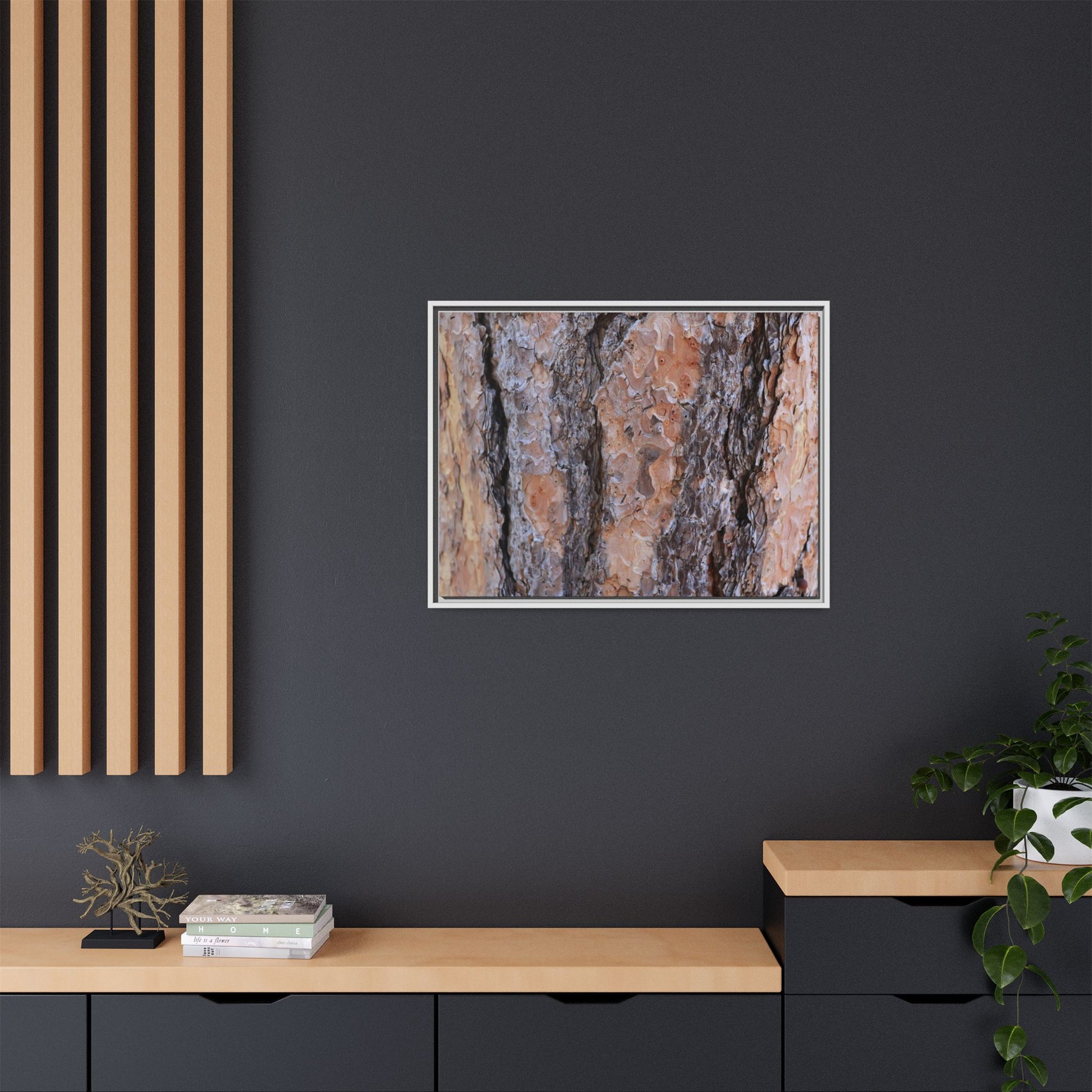 Earthy Embrace - Unique Stretched Canvas Wall Art - Art By Earth