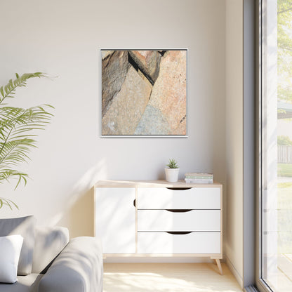 Rock Fragment - Unique Stretched Canvas Wall Art - Art By Earth