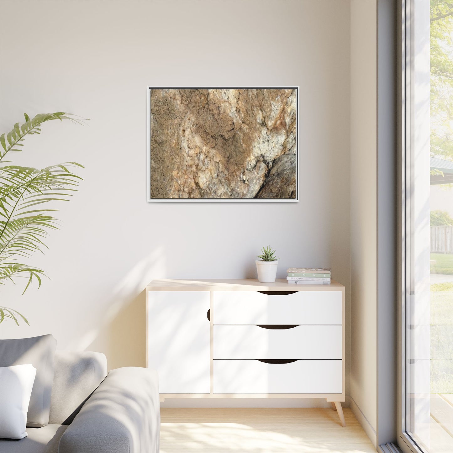 Ancient Stone Wall - Unique Stretched Canvas Wall Art - Art By Earth