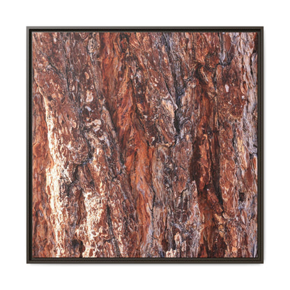 Wooden Mosaic - Unique Stretched Canvas Wall Art