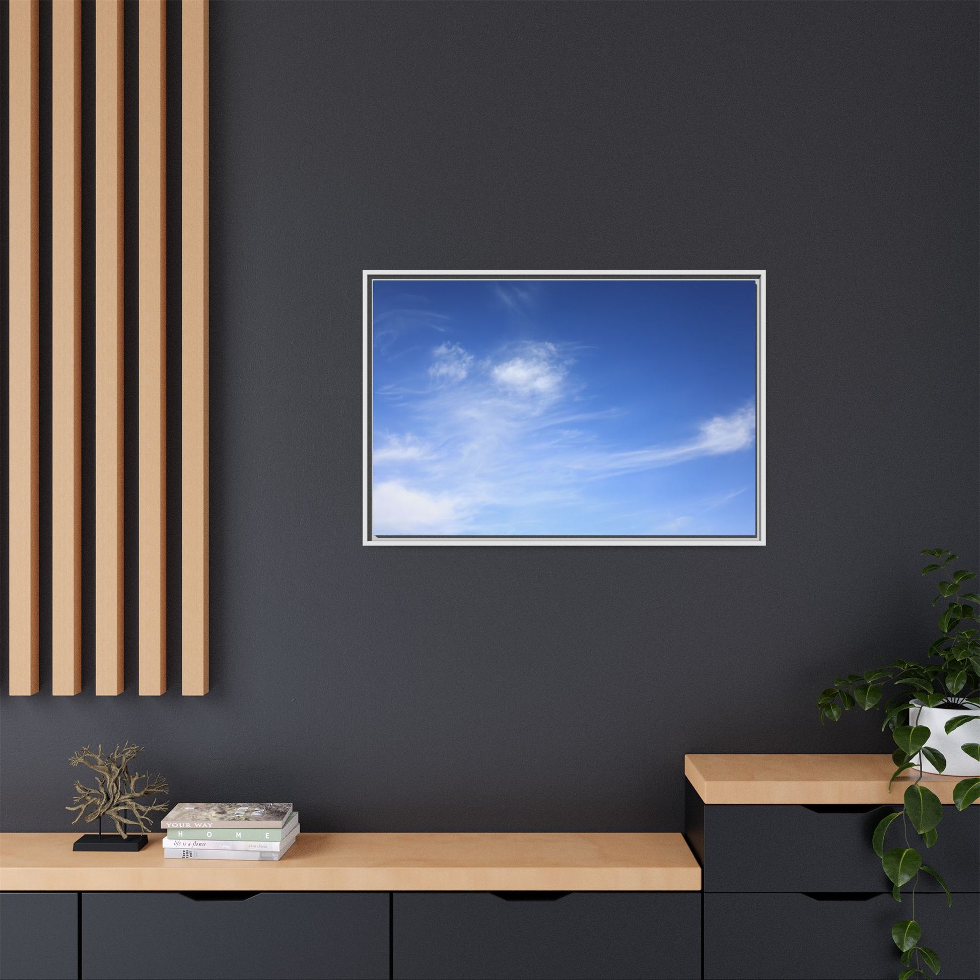 Blue Serenity - Unique Stretched Canvas Wall Art - Art By Earth