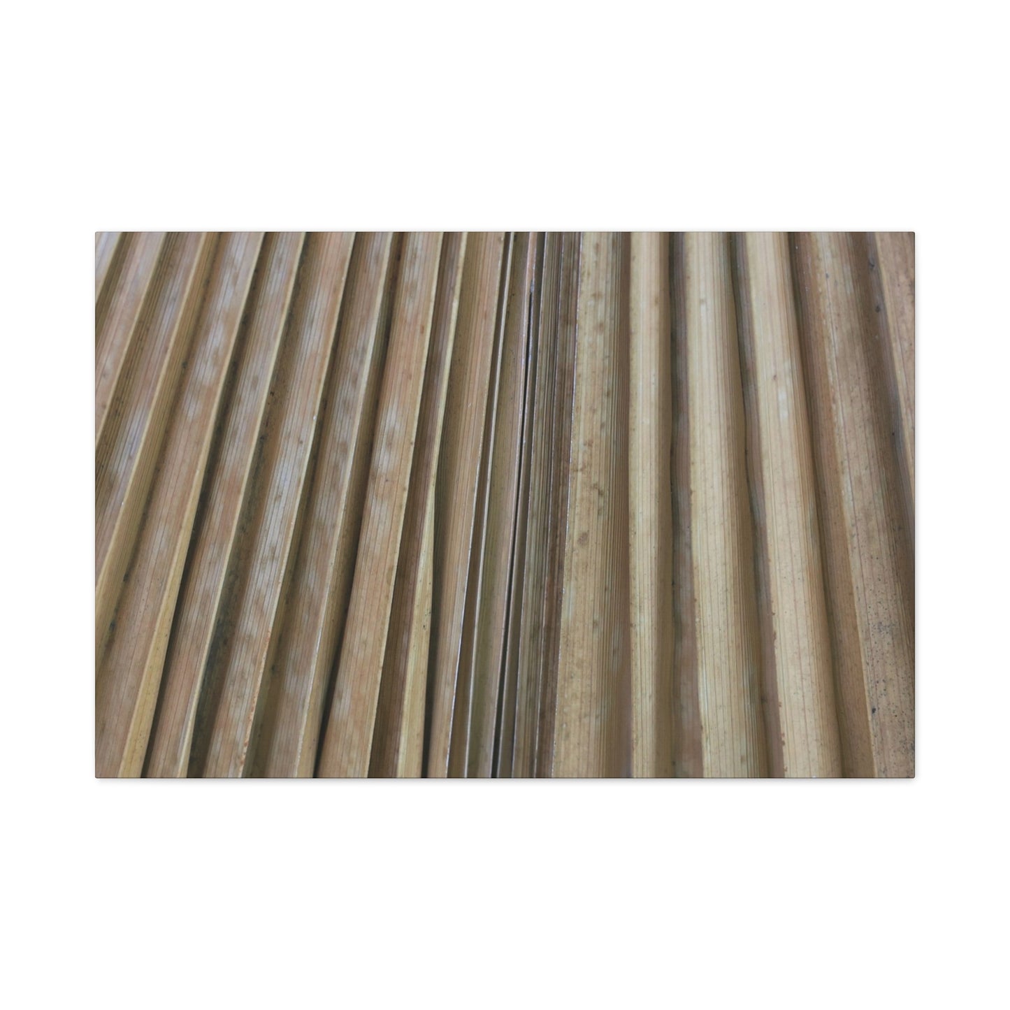 Linear Rhythm - Unique Frameless Canvas Wall Art - Art By Earth