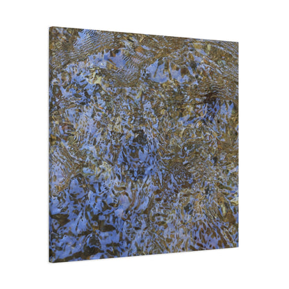 Ripples of Memory - Unique Frameless Canvas Wall Art - Art By Earth