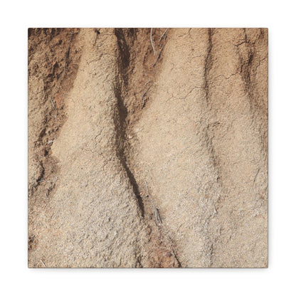 Weathered Earth - Unique Frameless Canvas Wall Art - Art By Earth