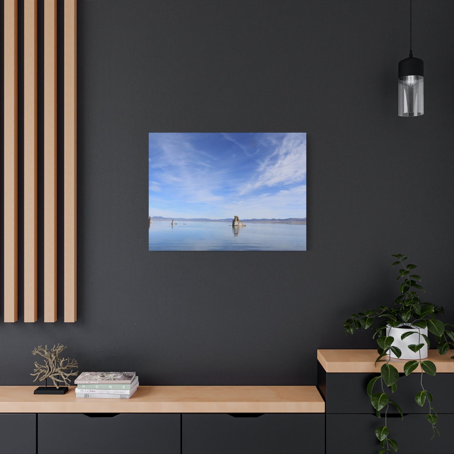Echoes of Stillness - Unique Frameless Canvas Wall Art