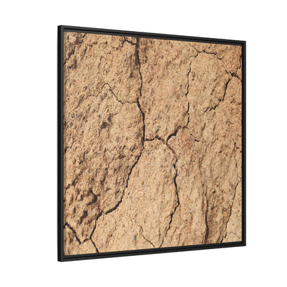 Parched Land - Unique Stretched Canvas Wall Art - Art By Earth