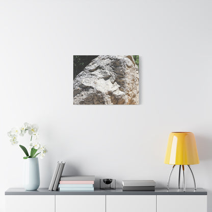 Stone of Solitude - Unique Frameless Canvas Wall Art - Art By Earth