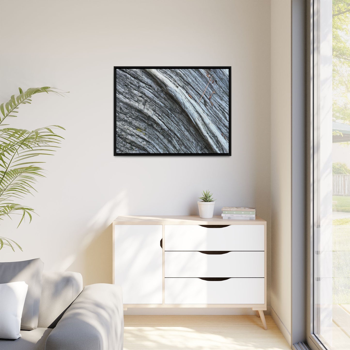Aged Timber - Unique Stretched Canvas Wall Art - Art By Earth