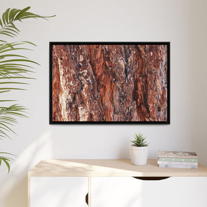 Wooden Mosaic - Unique Stretched Canvas Wall Art