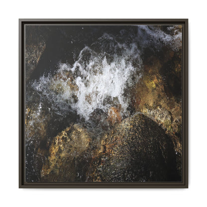 Cascading Momentum - Unique Stretched Canvas Wall Art - Art By Earth