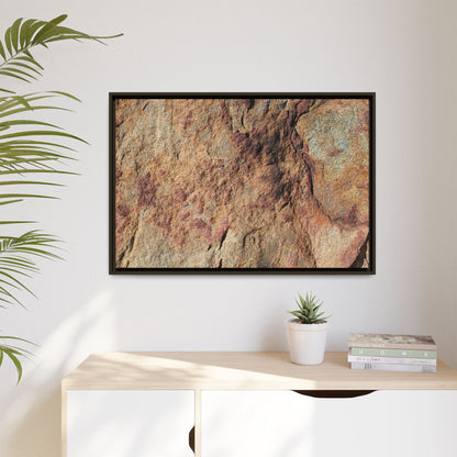 Russet Stone - Unique Stretched Canvas Wall Art - Art By Earth