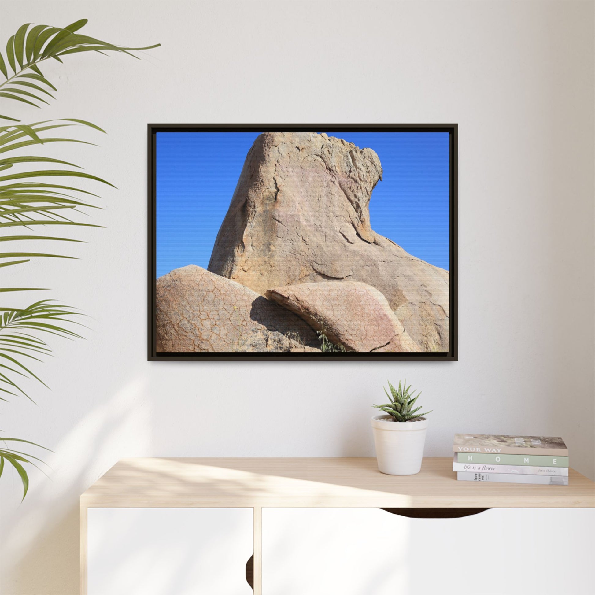 Rocky Sentinel - Unique Stretched Canvas Wall Art - Art By Earth