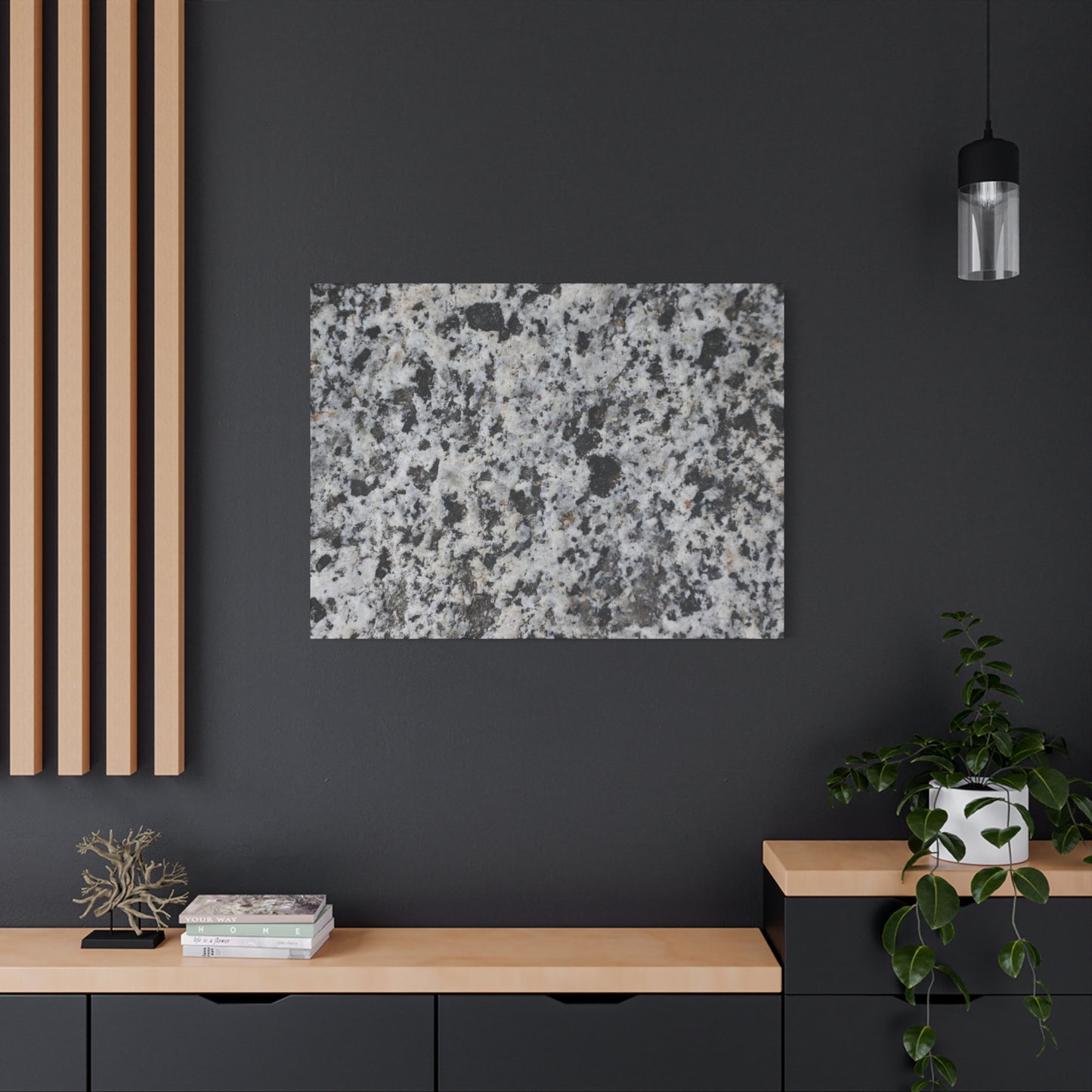 Grainy Whispers - Unique Frameless Canvas Wall Art - Art By Earth