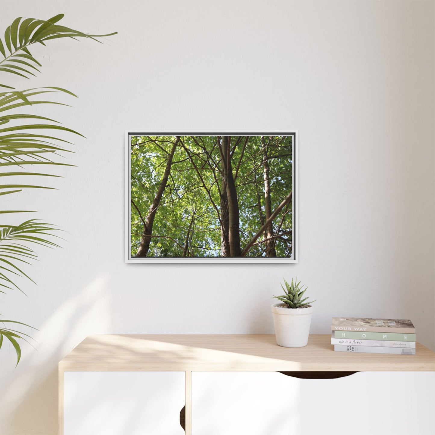 Forest Branches - Unique Stretched Canvas Wall Art