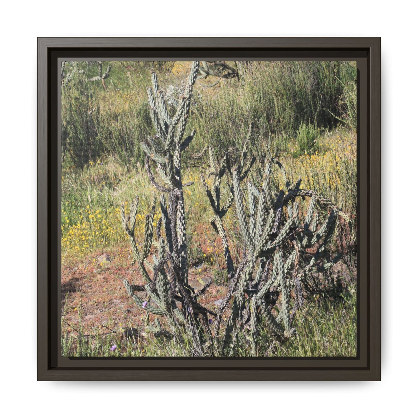 Wildflower Meadow - Unique Stretched Canvas Wall Art - Art By Earth
