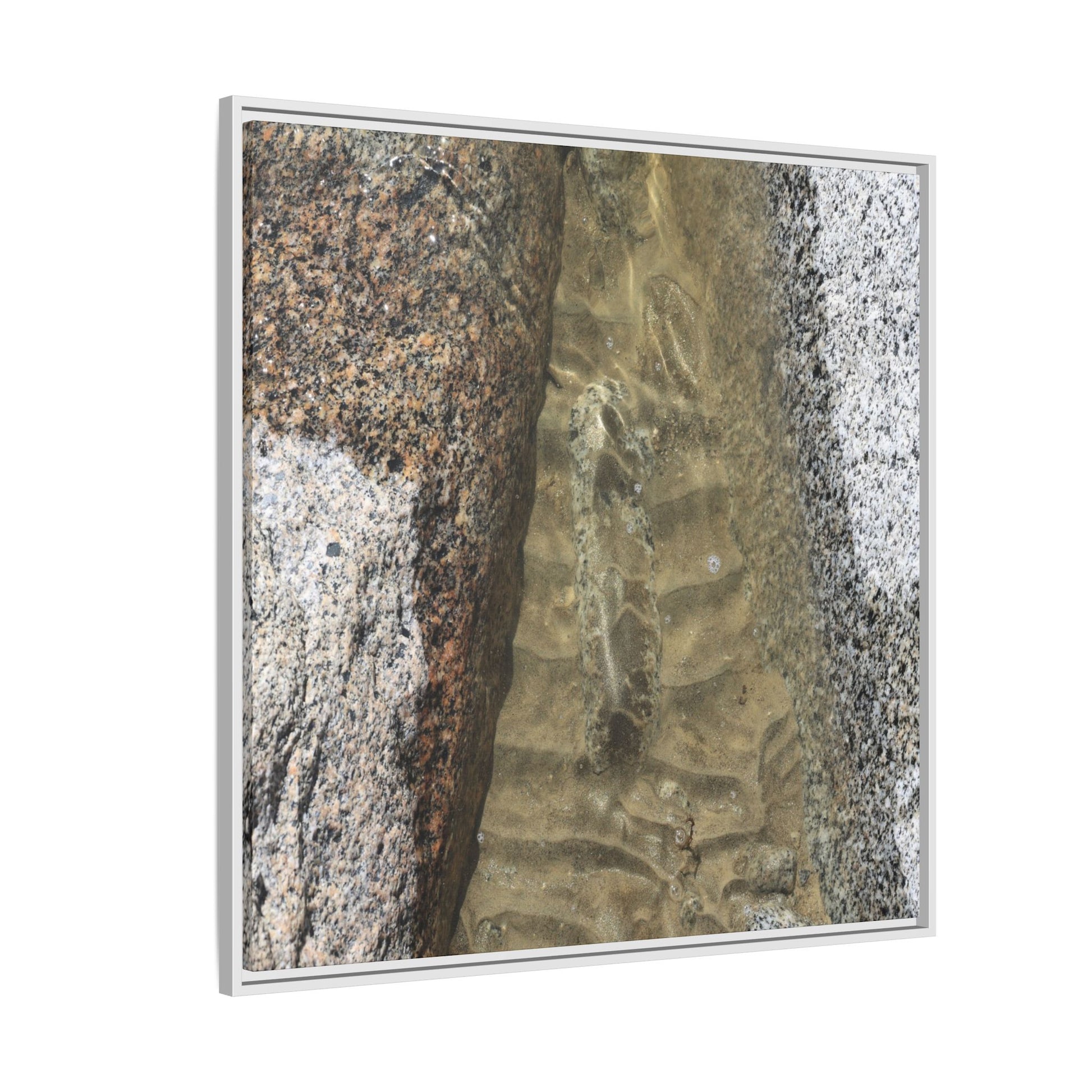 Between Concrete Walls - Unique Stretched Canvas Wall Art - Art By Earth