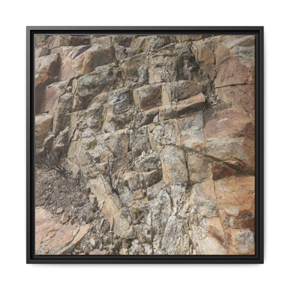 Stone's Silent Story - Unique Stretched Canvas Wall Art - Art By Earth