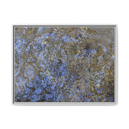 Aquatic Reflections - Unique Stretched Canvas Wall Art - Art By Earth