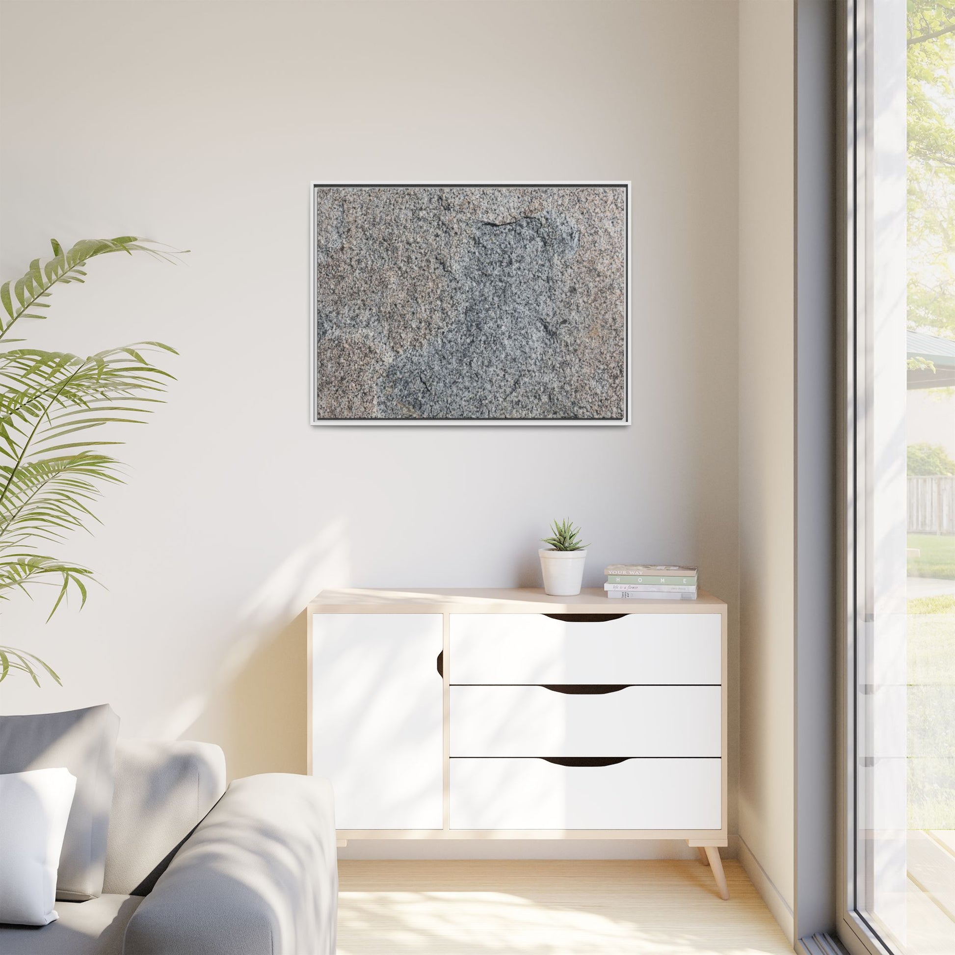 Stone Symphony - Unique Stretched Canvas Wall Art - Art By Earth