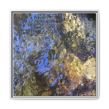 Aquatic Kaleidoscope - Unique Stretched Canvas Wall Art - Art By Earth