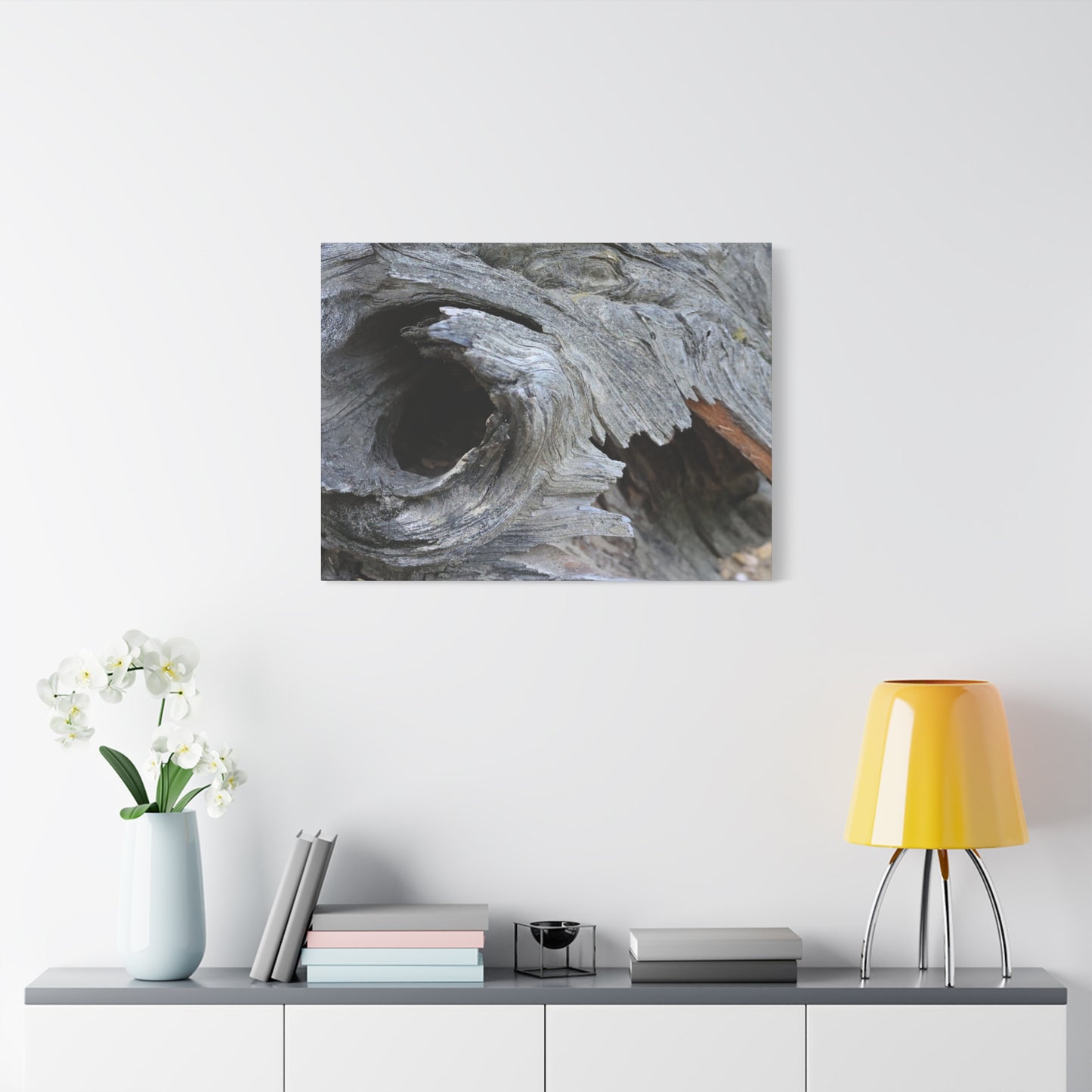 Twisted Whispers of the Forest Floor - Unique Frameless Canvas Wall Art - Art By Earth