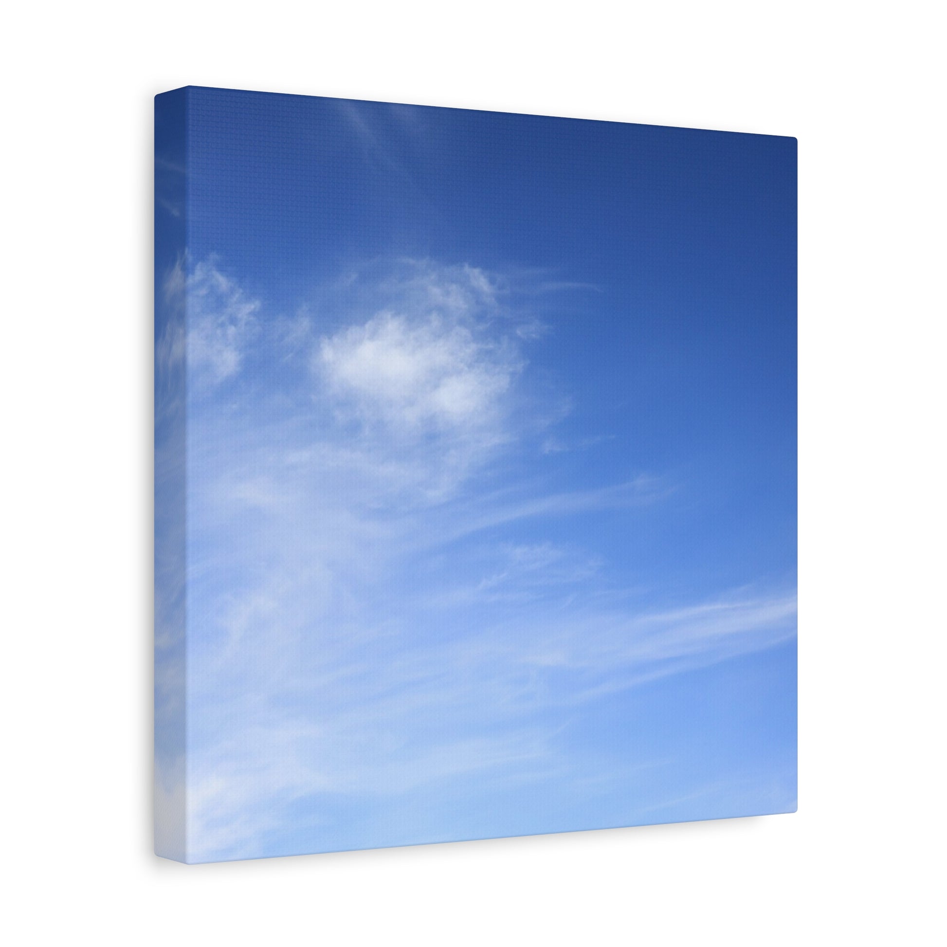 Blue Breath - Unique Frameless Canvas Wall Art - Art By Earth