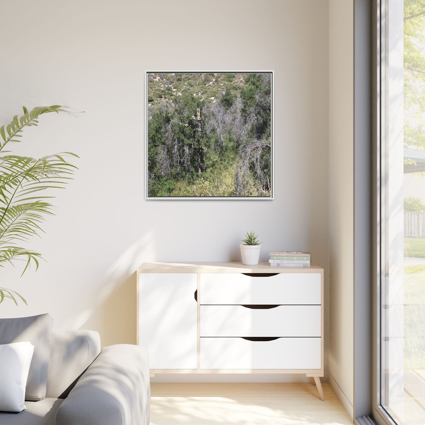 Forest Decline - Unique Stretched Canvas Wall Art