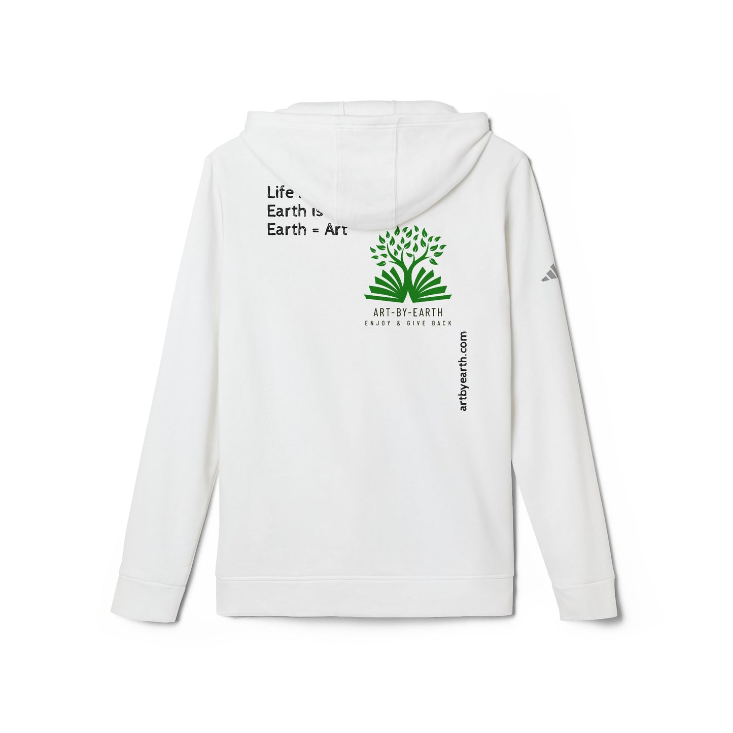 Z - ART BY EARTH HOODIE - adidas Unisex Fleece Hoodie - Art By Earth