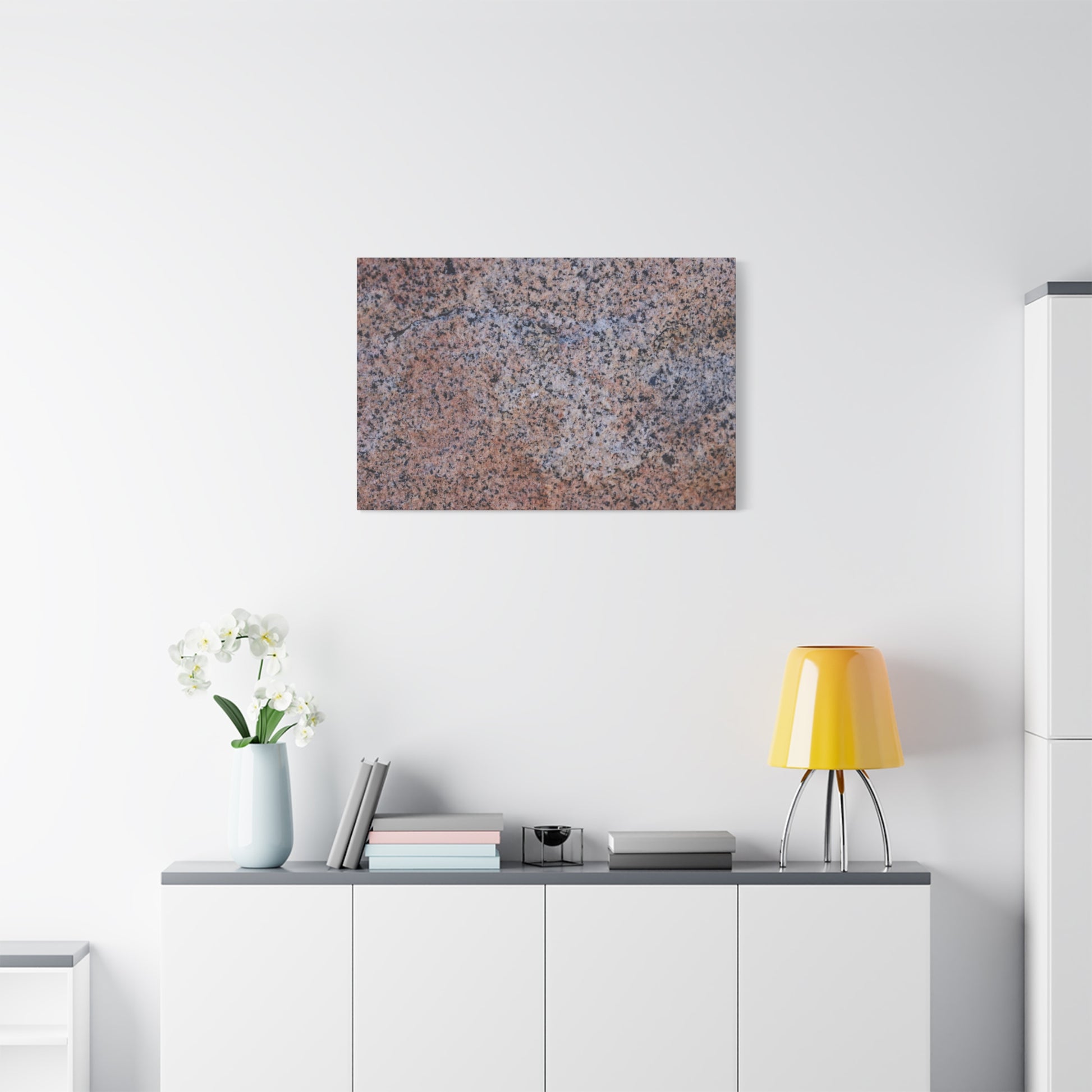 Granular Symphony - Unique Frameless Canvas Wall Art - Art By Earth