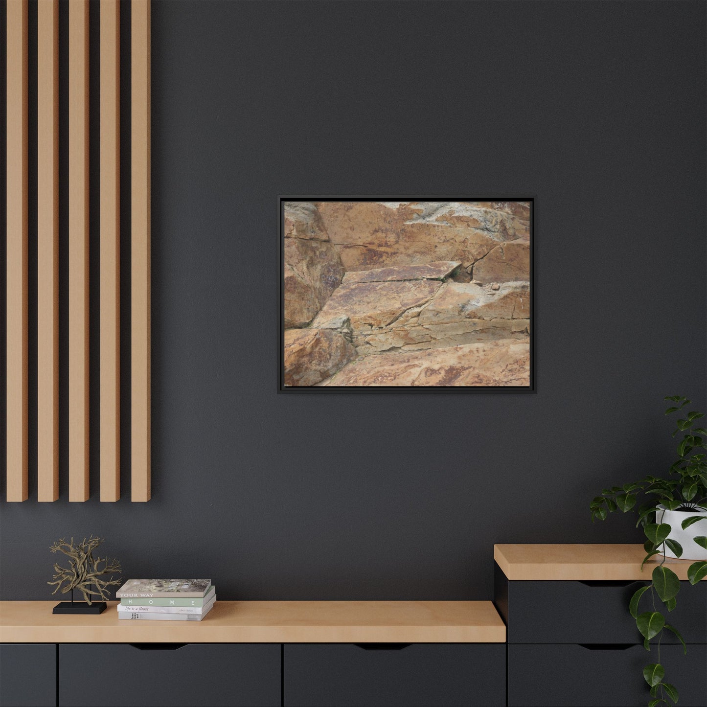 Ancient Foundations - Unique Stretched Canvas Wall Art - Art By Earth