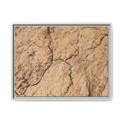 Parched Land - Unique Stretched Canvas Wall Art - Art By Earth