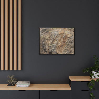 Weathered Rock Formation - Unique Stretched Canvas Wall Art - Art By Earth