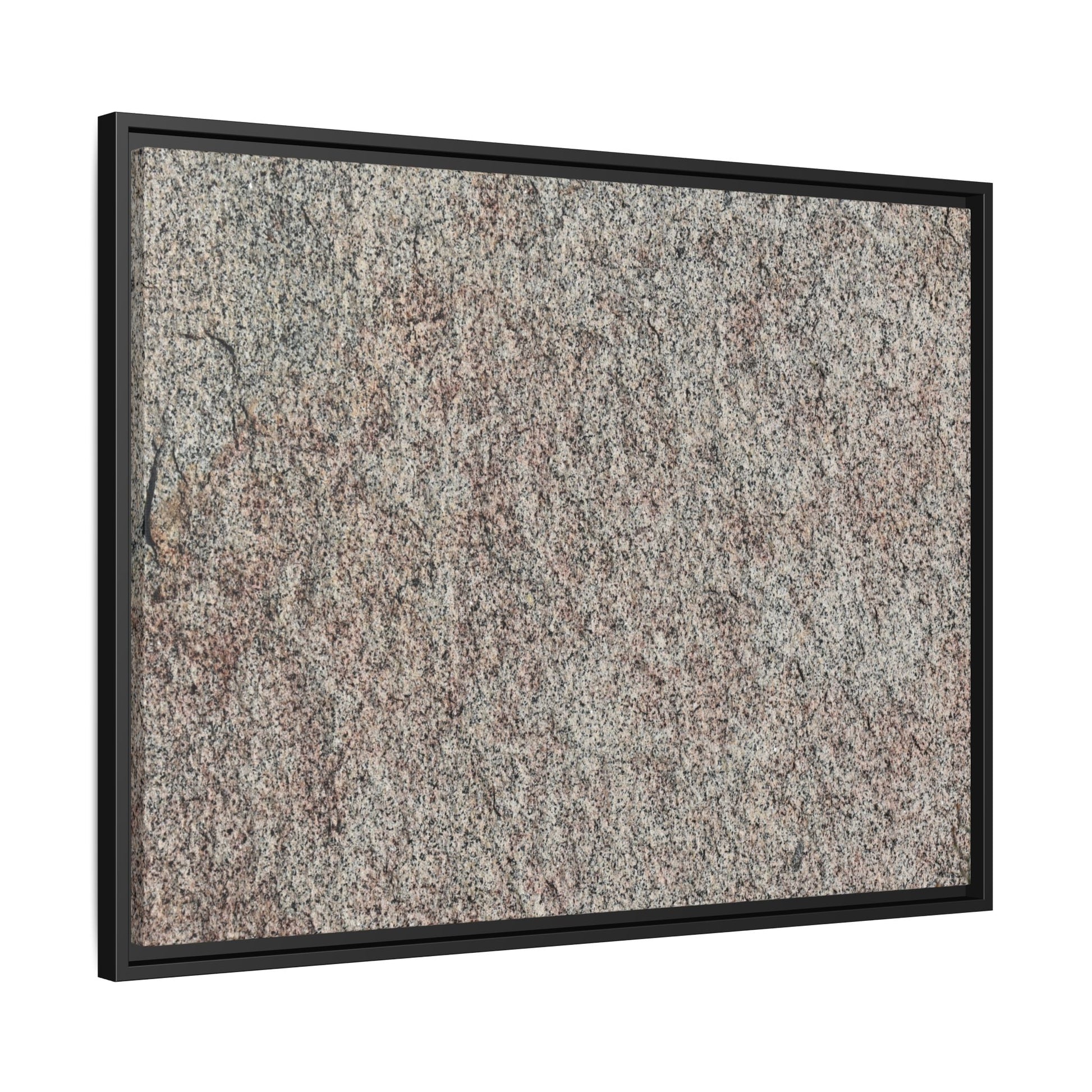 Granular Whispers - Unique Stretched Canvas Wall Art - Art By Earth