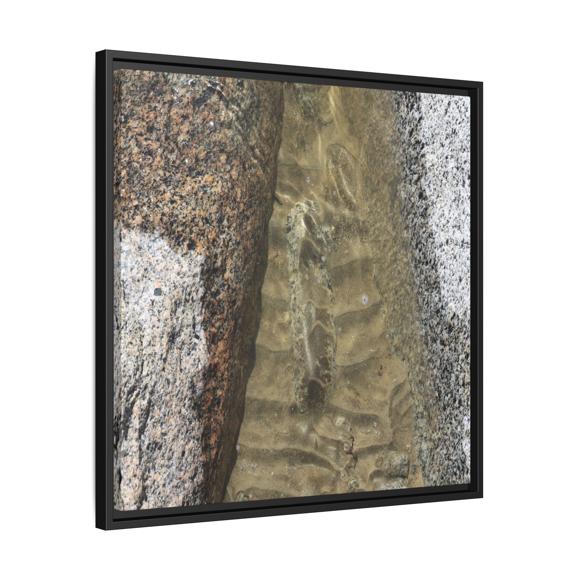 Between Concrete Walls - Unique Stretched Canvas Wall Art - Art By Earth